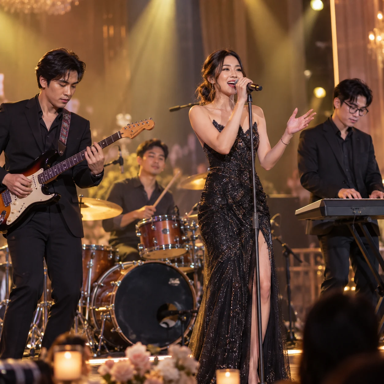 Band & Live Music Ban Mai Quartet biểu diễn