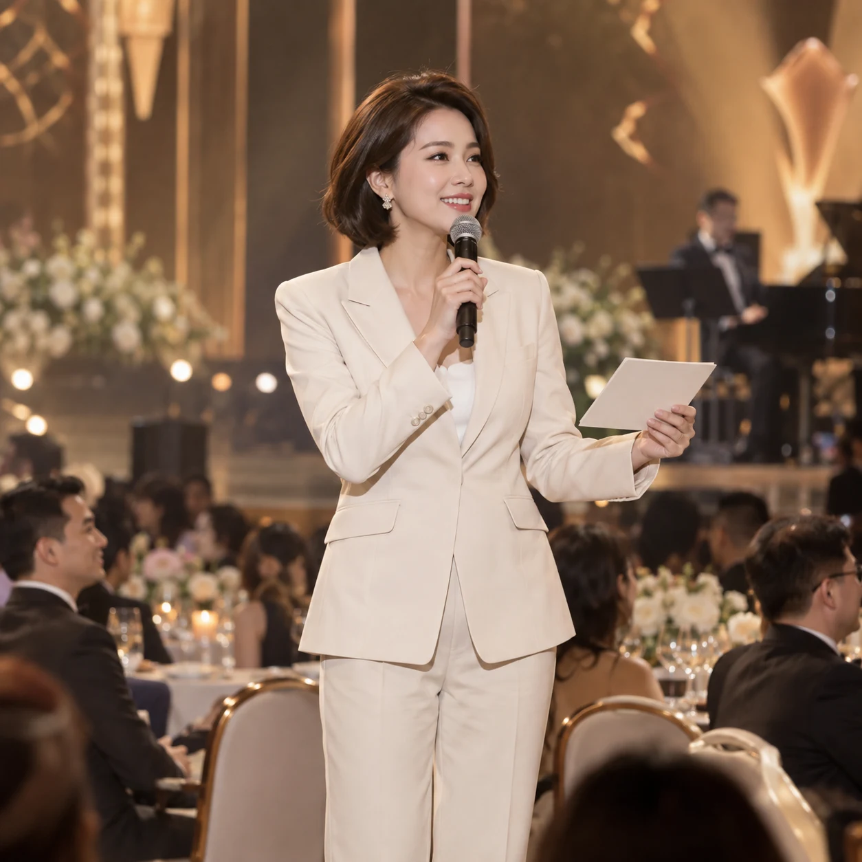 MC & Host Thanh Nhi Lam biểu diễn