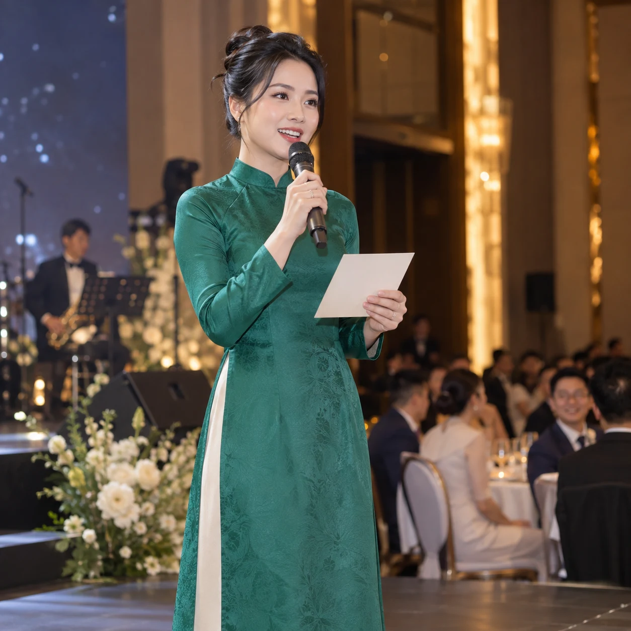 MC & Host Diệu Anh Khê biểu diễn