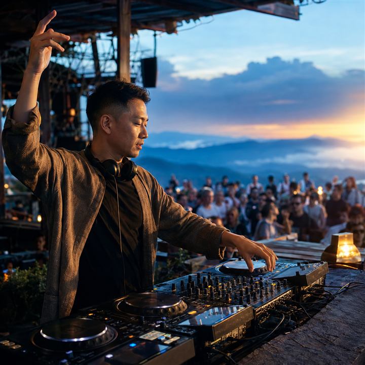 DJ TUẤN PHONG biểu diễn