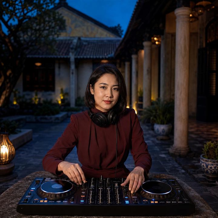 DJ YẾN CHI biểu diễn
